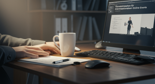 Ferndolmetschen für Ihre internationalen Online-Events